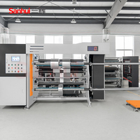 Rebobinadora Vertical Computarizada de 1600 mm con Motor Schneider para Rollos de Papel y Películas PET/OPP/BOF/PE, Control por Pantalla Táctil