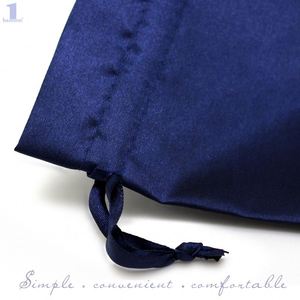 Bolsa de Satén Personalizada con Logotipo, Bolsa de Maquillaje de Seda, Bolsa para Joyas, Bolsa para Guardar Extensiones de Cabello - Product Image 4