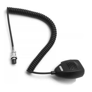 Microphone de communication portable pour radio <span class=keywords><strong>CB</strong></span>-12, connecteur aviation 4 broches, contrôleur de conversation - Product Image 2