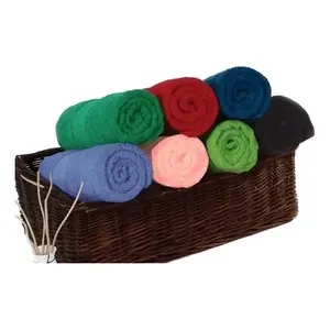 Serviette de bain demi-format compétition 135 cm x 82 cm 100% coton couleur unie rectangulaire pour adulte - Product Image 5