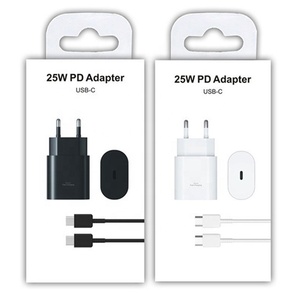 Cantell 258B USB C adattatore EU UK US spina blocco 25w pd adattatore super veloce per Samsung <span class=keywords><strong>Galaxy</strong></span> S23 <span class=keywords><strong>S22</strong></span> S21 <span class=keywords><strong>Ultra</strong></span> - Product Image 1