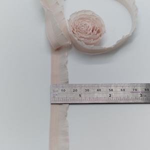 Vente en gros Personnalisé 1.5mm 100% Nylon ou Polyester Rose Nylon Sangles unies antidérapantes pour textile de maison et soutiens-gorge - Product Image 3