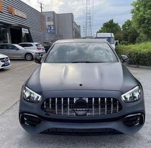 Pour <span class=keywords><strong>Mercedes</strong></span> Benz <span class=keywords><strong>AMG</strong></span> Classe E W213 Mise à Niveau E63 Kit de Carrosserie en Fibre de Carbone Sèche Capot Matériau PP Kit Large 1:1 Année 2021 - Product Image 5