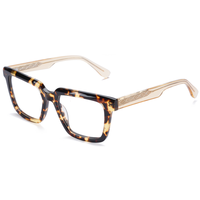 Monture de lunettes rectangulaire classique Elan Optical YB7211 à prix abordable, unisexe, en acétate, sans peinture, livraison directe d'usine