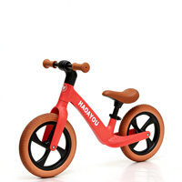 HAOAYOU PS-08 Vélo d'équilibre et trottinette 2-en-1 pour enfants, vélo sans pédales avec cadre en nylon, pneus en polyuréthane, pneus de 12 pouces pour 2-7 ans