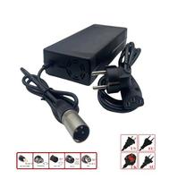 58.8V 4A chargeur pour 48V 52 V 14S batterie au Lithium alimentation vélos électriques intelligents roues GX16-3/3 broches prise en ligne