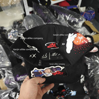 Gorra de Béisbol de Gamuza Negra de Lujo con Logotipo Metálico de Calavera con Triple Pedrería Dorada, Gorra de Alta Calidad para Hip Hop y Streetwear