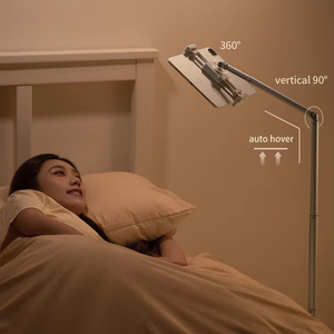 조정 가능한 접이식 책상 태블릿 PC 홀더/기술 바닥 스탠드/홀더 거치대 휴대 전화 책상 스탠드 - Product Image 2