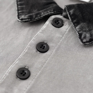 Camiseta Esencial Personalizada para Hombre, Color Sólido, 100% Algodón Tejido, Antiarrugas, Manga Corta, Suave, Transpirable, Corte Regular - Product Image 4