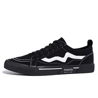 Chaussures de skate décontractées pour hommes, vulcanisées, personnalisées avec logo d'usine, classiques, polyvalentes, pour étudiants, en toile vulcanisée, tendance
