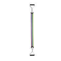 Equipo de entrenamiento de espalda de alta resistencia para dominadas y pulldowns, banda elástica de material PP para desarrollo de pecho, para uso doméstico