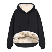 Fabricants de vêtements Sweat-shirt à capuche en polaire épaisse pour hommes personnalisé Sweat-shirt d'automne et d'hiver Couleur unie 420G Veste pull