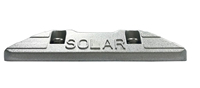 Réflecteur routier en aluminium IP68 pour trottoirs, éclairage solaire LED clignotant, borne solaire LED pour route, capacité de charge 35T, distance visuelle 600m