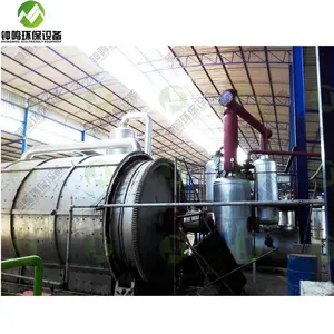 MSW Solid Waste Household Waste Pyrolysis to Oil and Carbon Black Plant