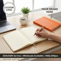 Libreta A5 de Cuero PU Minimalista con Logotipo Personalizado, Diario Profesional para Reuniones de Negocios, Publicidad Corporativa y Regalos