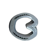 Fer à cheval en acier inoxydable usiné CNC de précision pour l'installation professionnelle par un ferrier