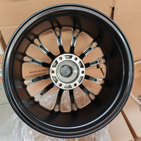 Jantes en alliage X-RIMS 18x8.5 6x139.7 à 15 rayons, finition noire usinée ET25 pour Toyota Land Cruiser