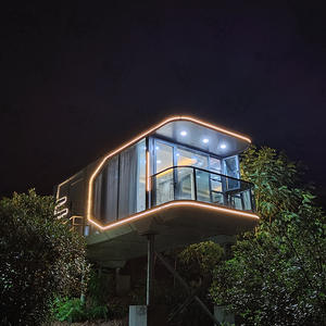 Trending Space Capsule <b>Bed</b> & Breakfast Room Factory Movable Technology Space Capsule Homestay Hotel Light Steel Accommodation - Product Image 2