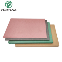 Panneaux MDF d'intérieur de première qualité Fortuna, panneaux en fibres de bois modernes E0, résistants à l'humidité, certifiés CE, emballage standard pour l'exportation, panneaux MDF