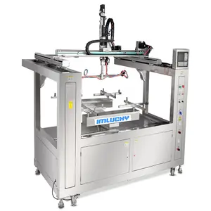 Töpfe automatische Emaille-Sprühdekleidungsmaschine für Guss-Herstellungsanlage Stahlpulver Beschichtungspulver kundenspezifisch 500