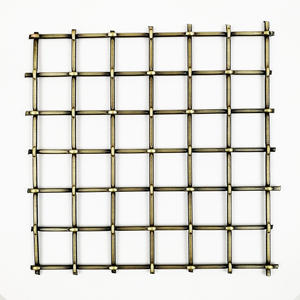 金属メッシュワイヤーメッシュXY-2530Gアンティーク真鍮装飾織りカッティング3m木箱パッケージステンレス鋼、ステンレス鋼25% - Product Image 1