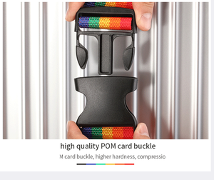 Baja MOQ alta calidad azul táctico correa de equipaje Liberación lateral rápida hebilla de plástico al por mayor bolsa de cuero insertar buena calidad - Product Image 2