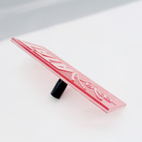 Grand tampon personnalisé avec logo sur mesure, sans quantité minimale de commande, tampon en caoutchouc de grande taille pour sacs en papier et boîtes en carton