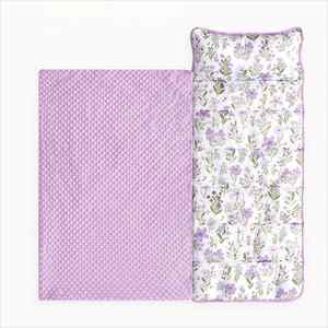 แผ่นรองนอนเด็กแบบม้วนเก็บได้ พร้อมหมอนถอดได้และผ้าห่มมิงค์ - Product Image 2