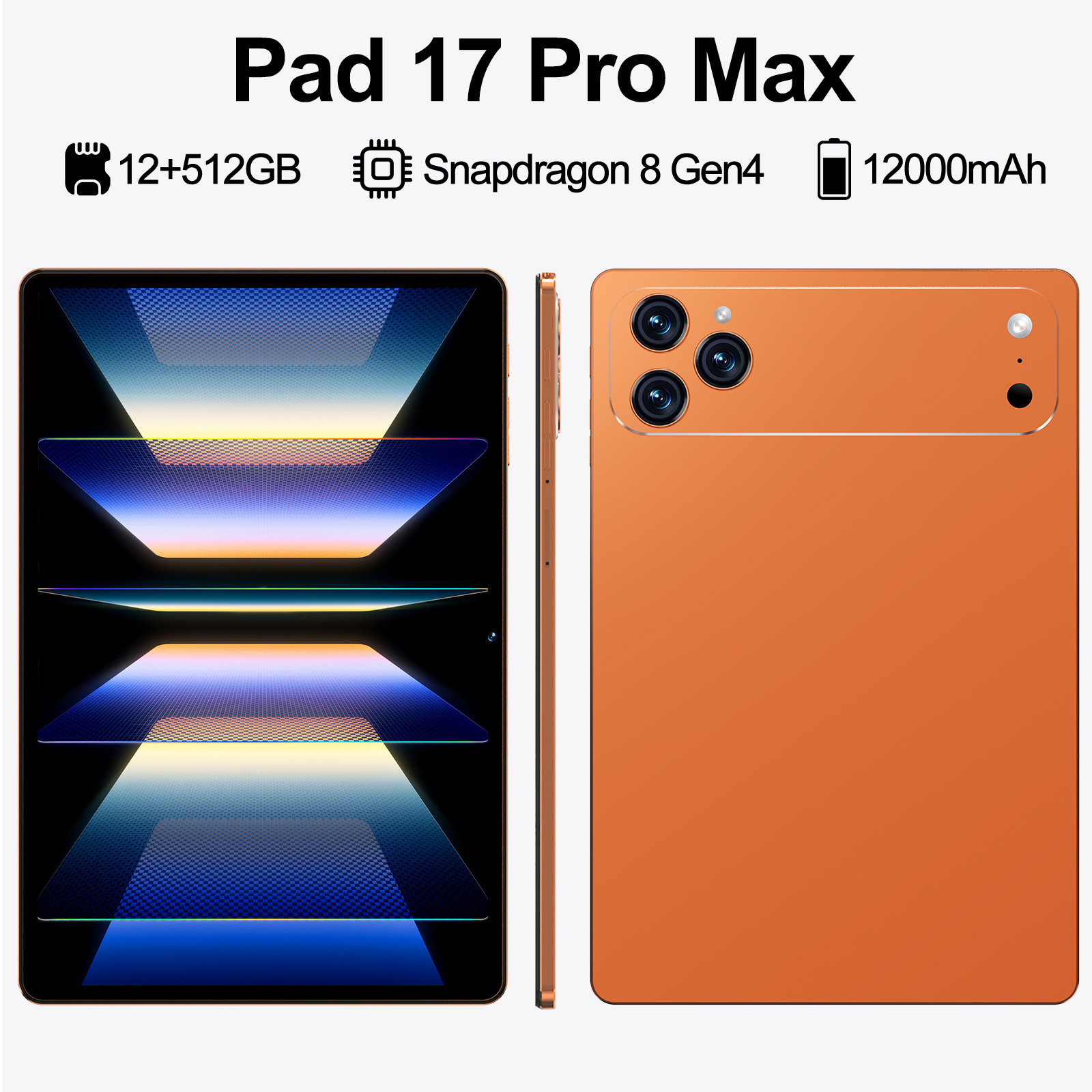 New Pad 17ProMax Cross-border 10.1inch Android Tablet Computer MTK
