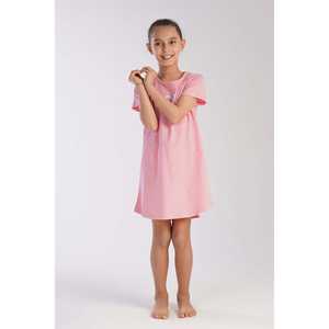 Vestido Túnica Ovalado para Niña con Cuello y Manga Corta, Talla 11-12/15-16 - Product Image 4