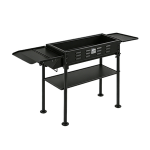 Griglia a Carbone Portatile Pieghevole Pinniu <span class=keywords><strong>con</strong></span> Prese d'Aria Regolabili per Campeggio, Picnic e <span class=keywords><strong>Barbecue</strong></span> all'Aperto - Product Image 3