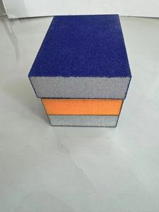 Bloc de ponçage éponge haute densité HBXT Éponge polie en <span class=keywords><strong>bois</strong></span> Bloc de ponçage abrasif à la main pour le métal - Product Image 3