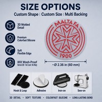 Écusson en silicone pour équipes de course et clubs, fourniture pour uniformes, vêtements de travail, articles promotionnels, emblèmes, étiquettes pour acheteurs et fabricants