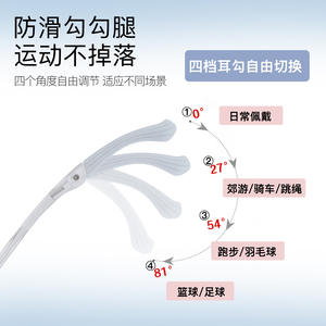 Montures de lunettes en silicone pour enfants, style boîte, monture complète, branches réglables antidérapantes, C60095, automne 2023 - Product Image 5