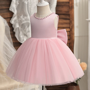 girl dress 3to 5 party Girls Ivory Lace Bridesmaid Flower Girl Dress Party Dress 2 3 4 5 6 7 8 9 Years