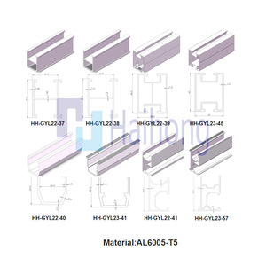 Giá cả cạnh tranh Lắp đặt nhanh chóng gắn năng lượng mặt trời giá đường sắt Kit nhôm bán buôn năng lượng mặt trời gắn khung - Product Image 2