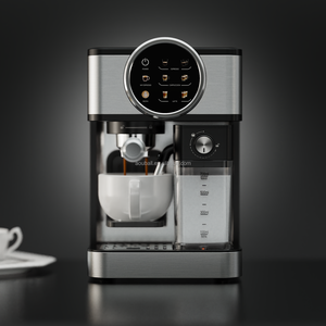 Macchina da Caffè Espresso Professionale a Una Testa con Schermo Touch HD, Sistema di Infusione in Acciaio Inossidabile, Sistema Acqua Calda <span class=keywords><strong>e</strong></span> Montalatte Automatico - Product Image 2