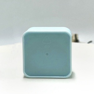 Nuevo Estilo, Tarros Cuadrados Blancos y Rosas de Doble Capa para Cosméticos, Exfoliante Facial y Crema, de Plástico PP, con Tapas, en Presentaciones de 5g, 10g, 20g, 30g y 50g - Product Image 3