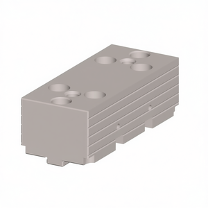 Mordaza fija ranurada para mordazas modulares superiores - Product Image 2