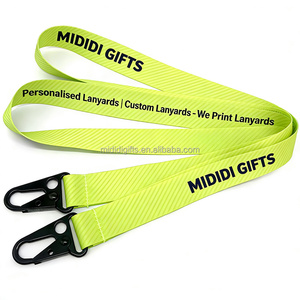 Cordons personnalisés en polyester par sublimation avec logo, impression par transfert thermique, <span class=keywords><strong>porte</strong></span>-clés hockey sur glace - Product Image 1