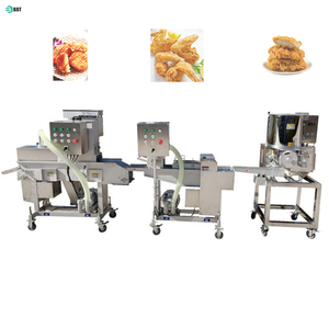 Ligne de transformation de patties synchronisée |   Machine de panure et de trempage uniforme pour la pâte - Product Image 3