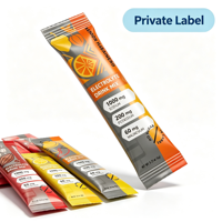 Poudre de mélange de boissons électrolytiques sans sucre Keto 1000mg Sodium Potassium Magnésium en sachets, Marque privée, Supplément OEM