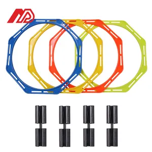 Multifunctional Octagon Agility Rings 50cm Diameter Speed And Fitness Training Agility Ring