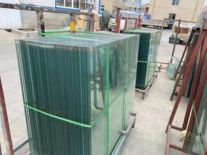 Verre pare-balles laminé PVB de 12mm d'épaisseur fabriqué en Chine pour la rampe plate compatible solaire de balcon de gymnase d'escalier industriel extérieur - Product Image 5