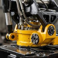Motor de Inclinación TDC de Alta Precisión para Excavadora, Multifuncional e Inteligente, con Inclinación de 45 Grados