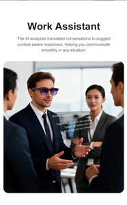Gafas Inteligentes A2 Más Vendidas, Llamadas BT, Asistente de Voz con IA, Traducción en Tiempo Real, Compatibles con Sistemas IOS y Android - Product Image 2