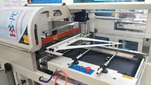 Semi Automatische L Bar Warmte Film Krimptunnel Wrapper En Krimpkous Wikkelen Verpakking Machine Prijs