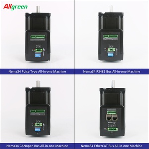 ไดรเวอร์มอเตอร์สเต็ปเปอร์แบบรวม 4.5/8.5/10/12 นิวตันเมตร 48V 6A 2 เฟส Nema34 ไดรเวอร์มอเตอร์สเต็ปเปอร์แบบรวมวงจรเปิดสำหรับหุ่นยนต์ - Product Image 4