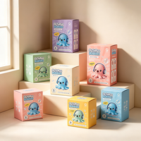 Boîte en carton blanc anti-écrasement pliable en 72h pour jouets, personnalisée en usine, en matériaux recyclés, portable, avec gaufrage, pour expédition rapide