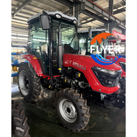 Tracteur à roues 4x4 de petite taille 45 CV avec cabine/pare-soleil pour usage agricole - Excellent rapport qualité-prix